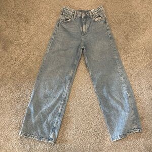 Kids wide leg Blue Denim Jeans
